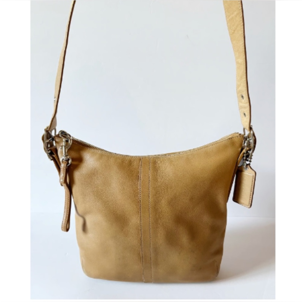 Vintage Coach Leather Crossbody Bag